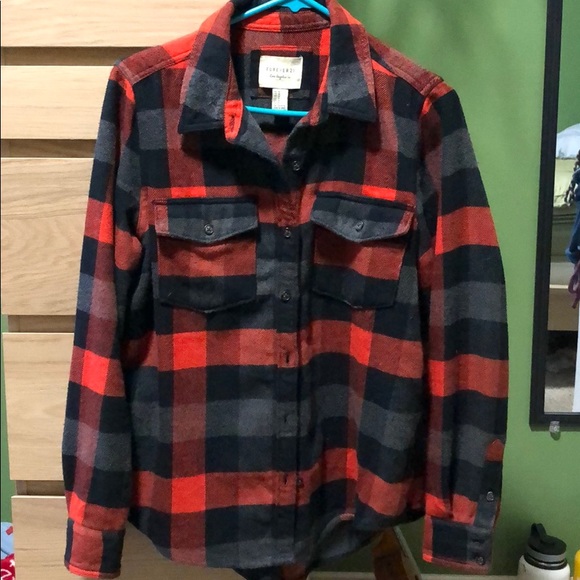 Orange and Black Flannel - Picture 1 of 3